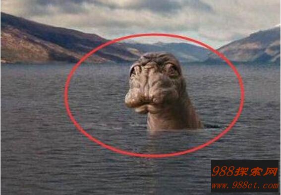 长白山天池水怪抓住了
