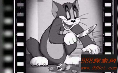 猫和老鼠1945恐怖事件,杰瑞被汤姆杀害!